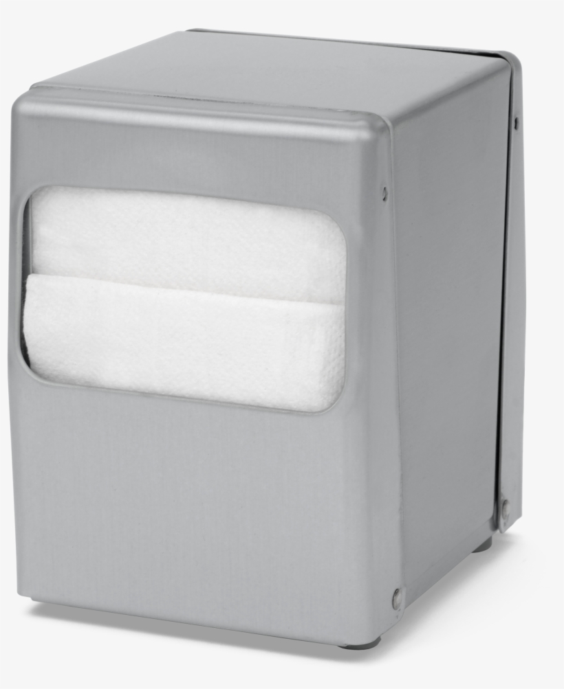 Brushed Steel - Napkin Dispenser, transparent png #9541835