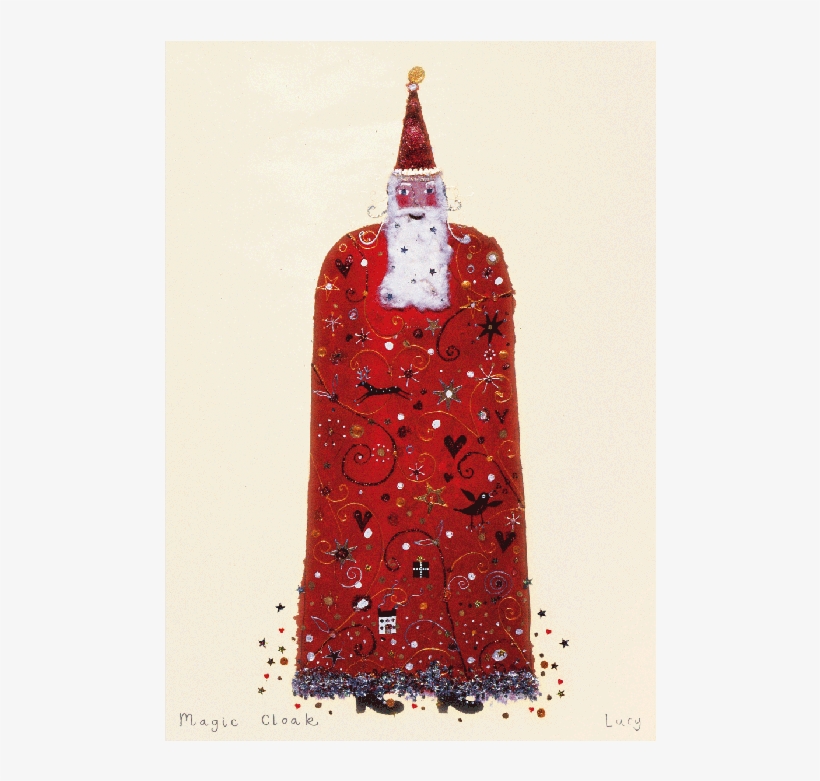 Magic Cloak Christmas Card - Patchwork, transparent png #9541886