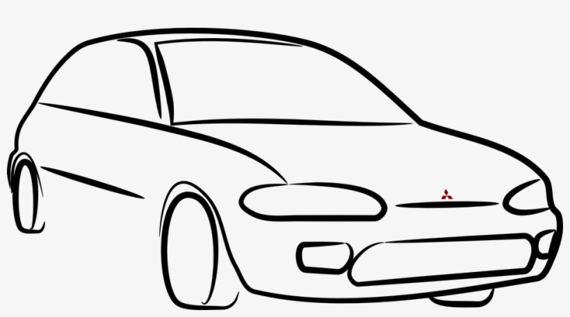 Silhueta Carro Png - Silueta De Un Carro, transparent png #9542190