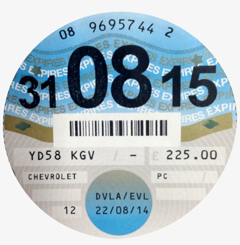 No More Tax Discs From October - Tax Disc 2011, transparent png #9542700