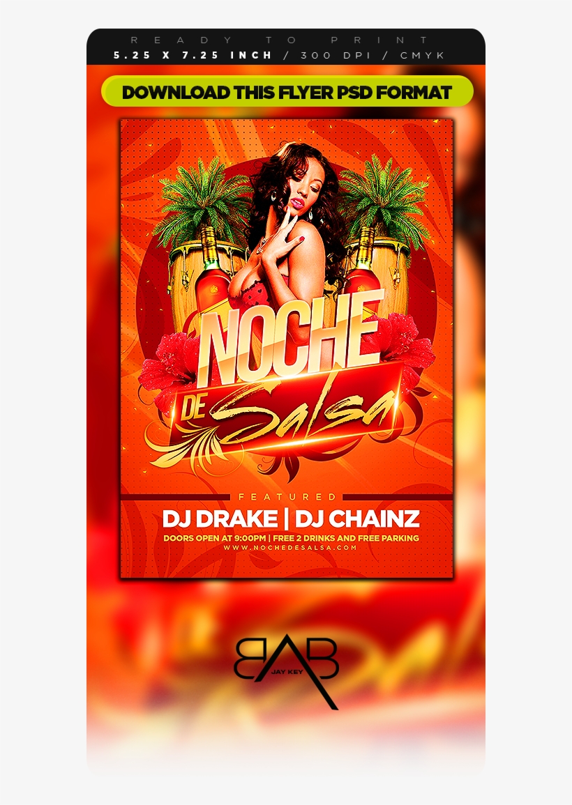 590 X 1119 5 - Noche De Salsa Flyer, transparent png #9542702