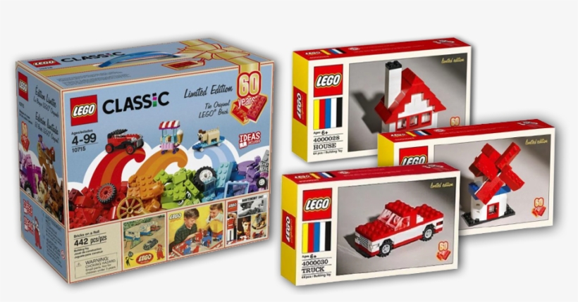 Retro Lego - Lego Classic Bricks On A Roll, transparent png #9543040