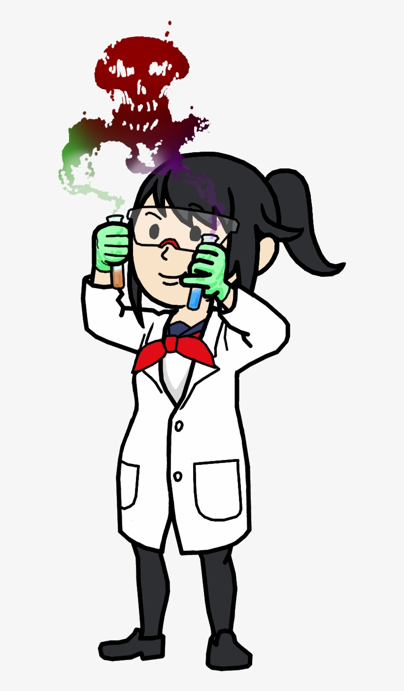 Fallout Chemistry With Toxicity Skull - Cartoon, transparent png #9543319