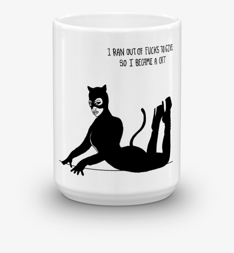 Image Of 11oz Coffee Mug - Tuta Catwoman, transparent png #9543368