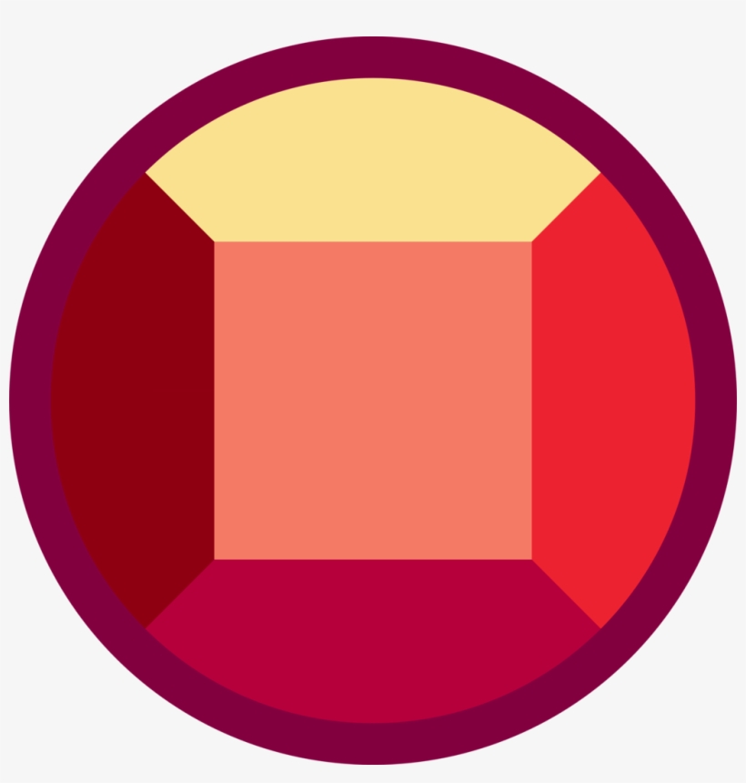 1024 X 1024 5 - Steven Universe Ruby Gemstone, transparent png #9543734