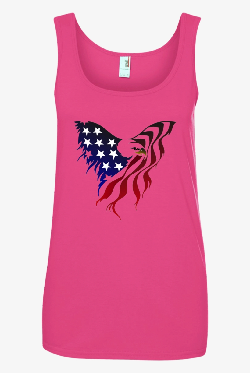 American Flag Eagle Women 039 S Tank Top - Active Tank, transparent png #9543790