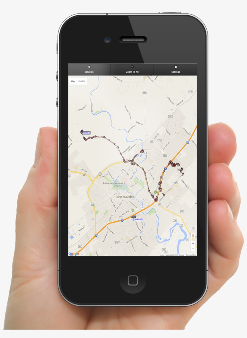 Is There A Mobile Gps Tracking App Brian Dziuk - Holding Iphone Background Transparent, transparent png #9543891