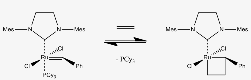 2 2 Cycloaddition Of Grubb's Catalyst With Ethene - 2 2 Cycloaddition Reactions, transparent png #9544006