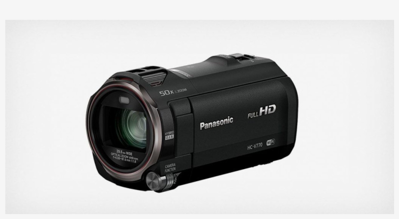 1 - Panasonic Hc V770 Hd Camcorder, transparent png #9544224