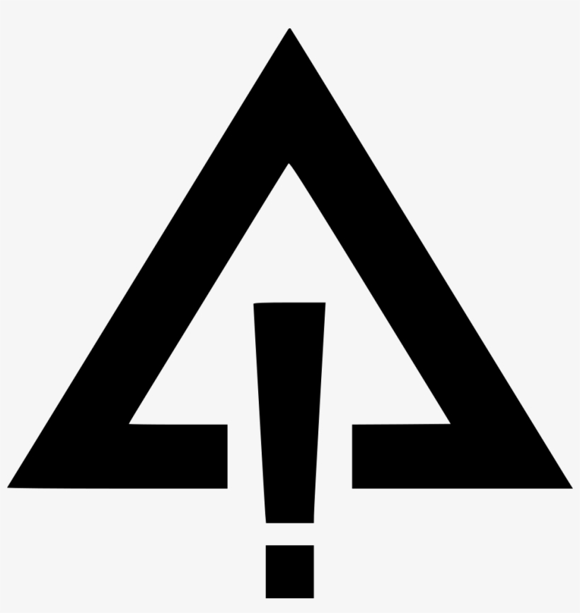 Jpg Transparent Library Stamps Vector Attention - Triangle, transparent png #9544387