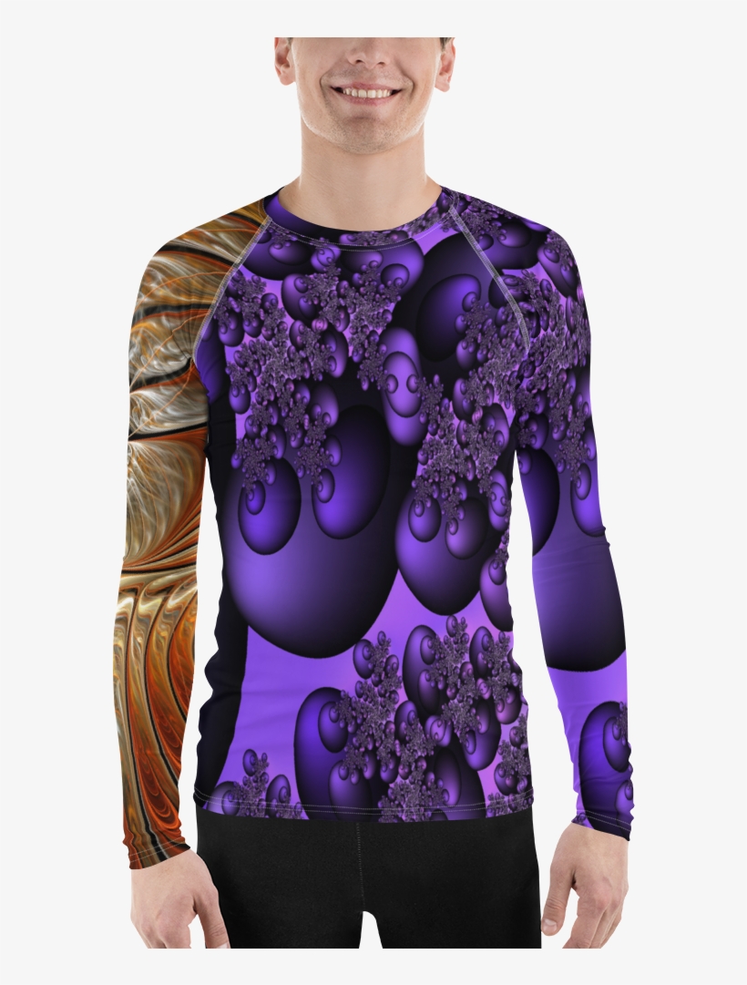 Men's Rash Guard - Galaxy Rash Guard, transparent png #9544556
