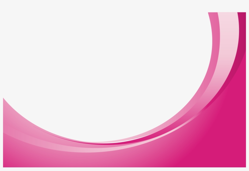 Gradient Curve Euclidean Vector Line Border Clipart - Pink Curve Line Png, transparent png #9545003