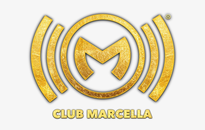 Club Marcella Gold Logo Set Up - Emblem, transparent png #9545434