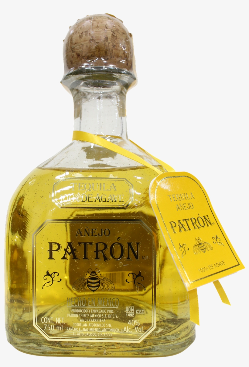 Patron Tequila, transparent png #9545525