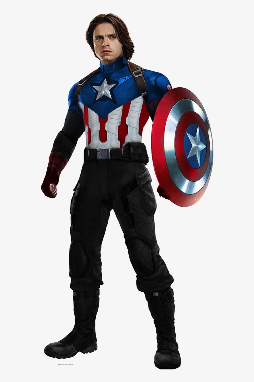 Captain America Bucky - Captain America Bucky Png, transparent png #9546028