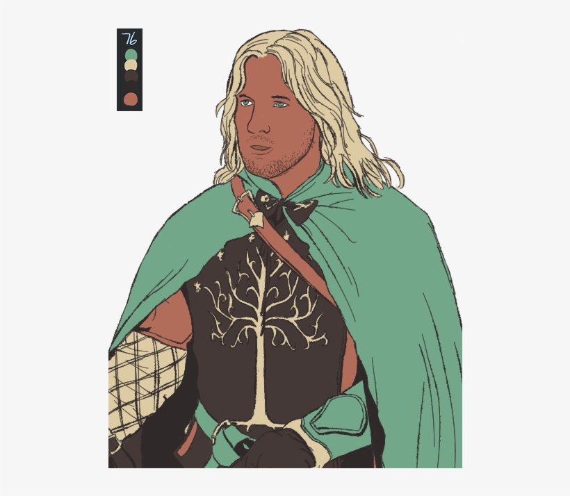 David Wenham As Faramir Lord Of The Rings - Illustration, transparent png #9546120