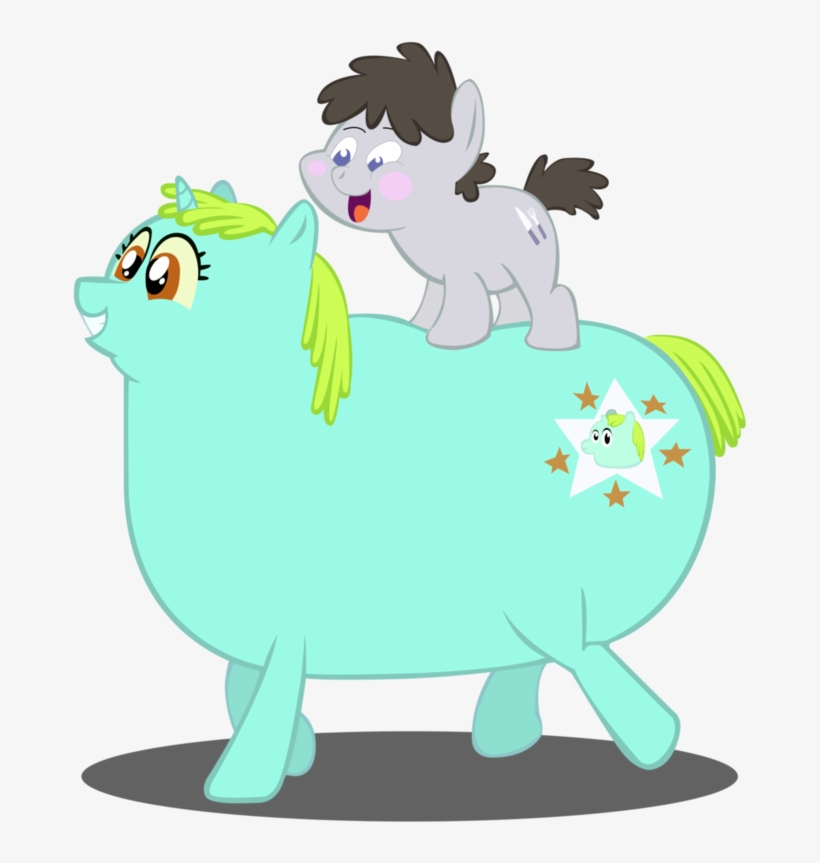 Large Ponies In A We Bare Bears Baer Stack Pose By - We Bare Bears Pony, transparent png #9546595