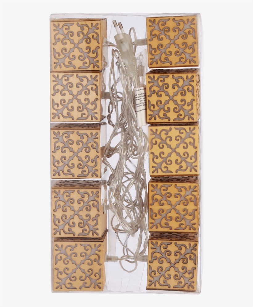 Square Shape Led String Light - Home Door, transparent png #9546690