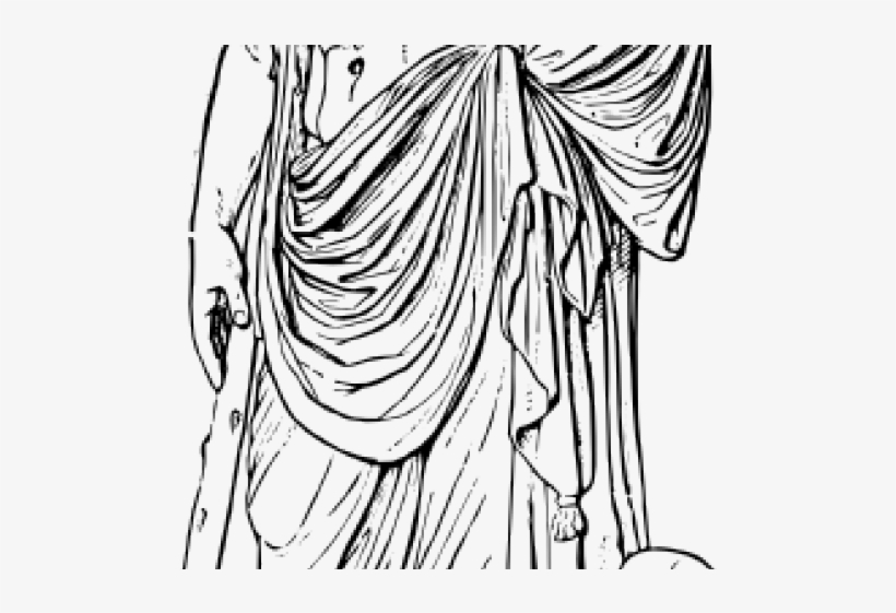 Statue Clipart Roman Bust - Greek God Hades Drawing, transparent png #9546923