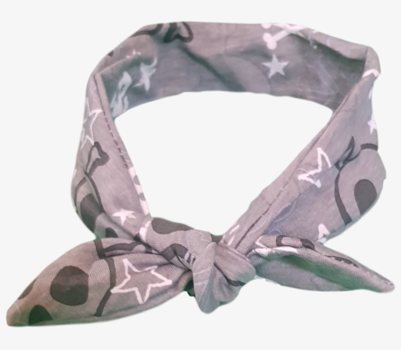 Skull & Crossbones Baby/toddler Hair Wrap - Headband, transparent png #9547028