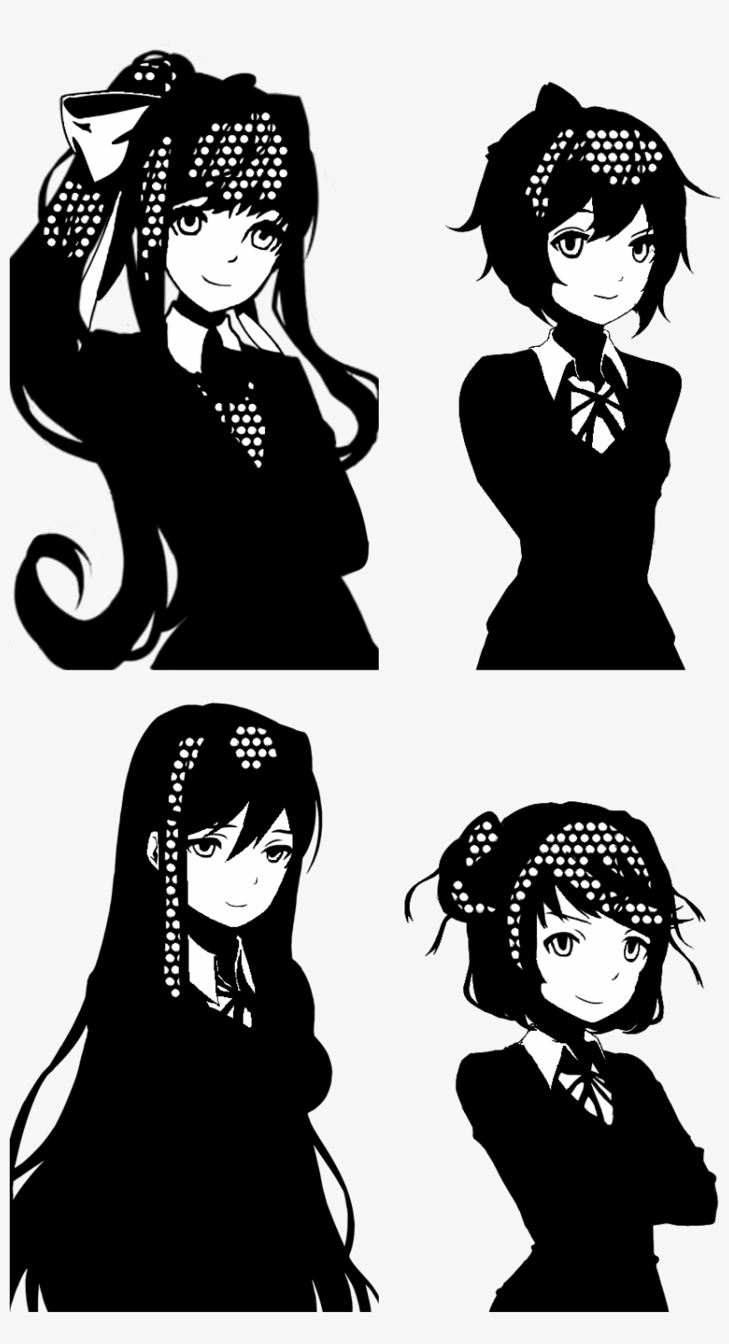 Imagedoki Doki Literature Club Confidant Artwork - Persona Monika, transparent png #9547196