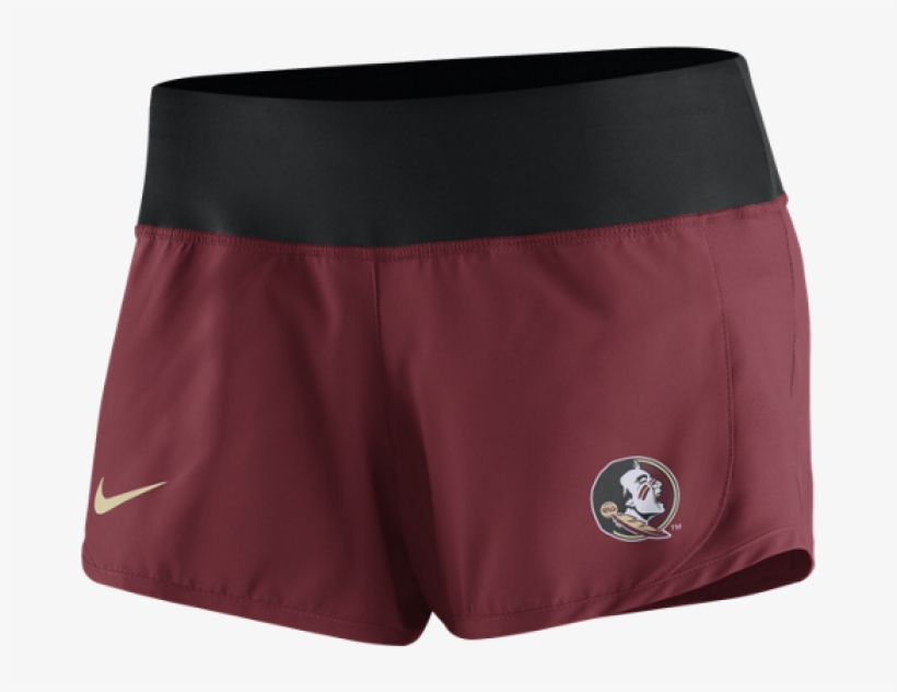 Nike Women's 2016 College Gear Up Crew Shorts With - Board Short, transparent png #9547443