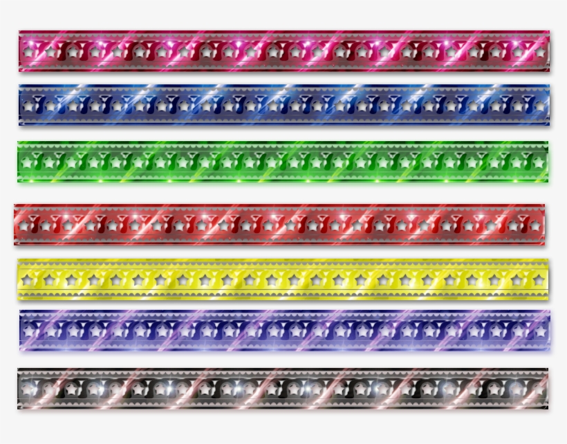 Star Border 2 Shine By Atownshorti - Parallel, transparent png #9548144
