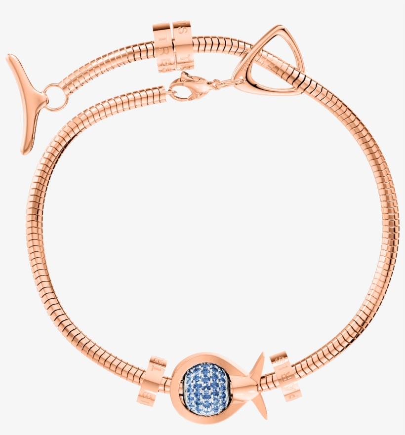 Phiiish Charm Bracelet In Premium 18k Gold Plated Stainless - Bracelet, transparent png #9548225
