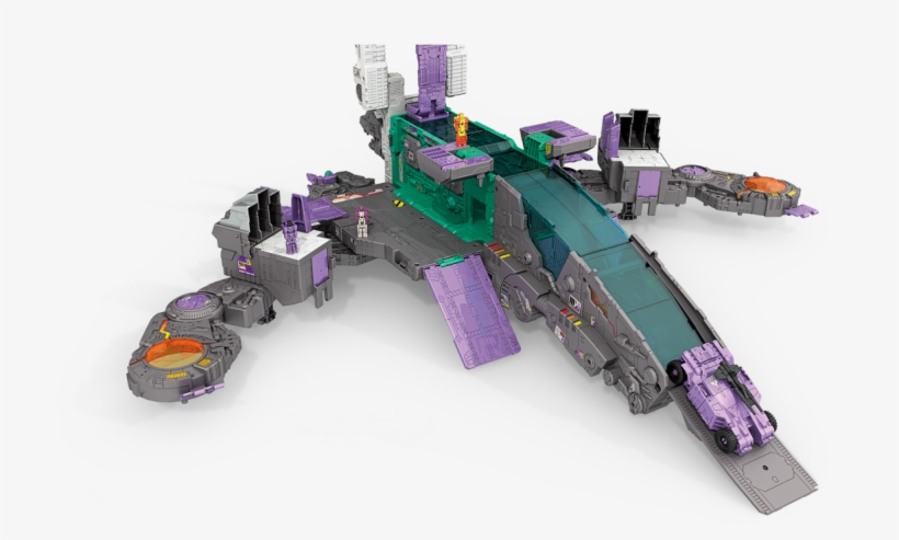Titans Return Trypticon City, transparent png #9549220