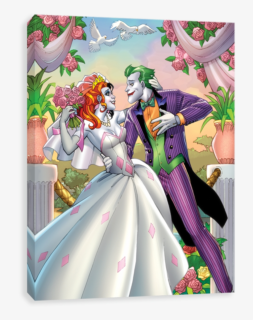 Joker And Harley Quinn Marriage, transparent png #9550294