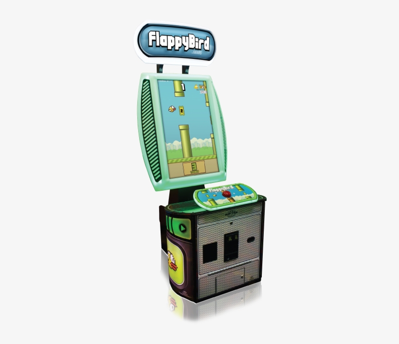 515 X 800 6 0 - Flappy Bird Arcade Machine, transparent png #9550639