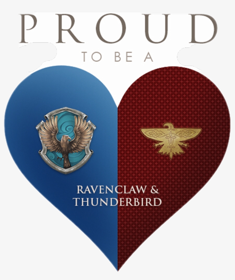 Ravenclaw Sticker - Ravenclaw And Thunderbird, transparent png #9550903