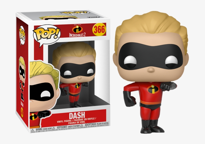 Disney/pixar The Incredibles 2 Dash Funko Pop Vinyl - Dash Funko, transparent png #9552499