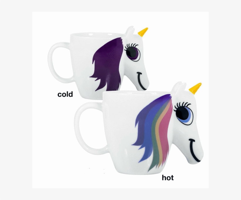 Com Home & Garden Color Changing Unicorn Mug - Mug, transparent png #9552815