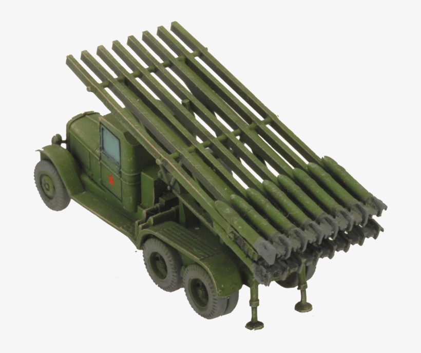 Katyusha Guards Rocket Battery - Scale Model, transparent png #9552868