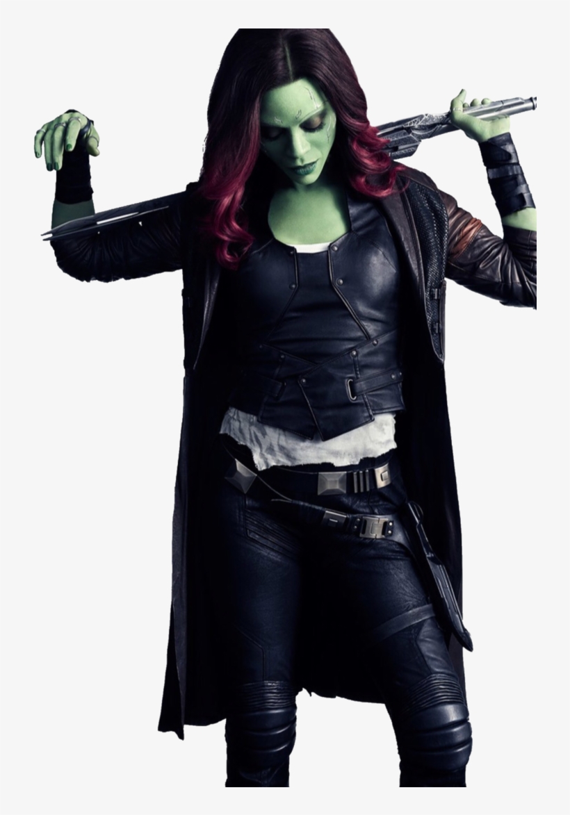 Pin Od Emma James Na Avengers - Gamora Costume Infinity War, transparent png #9552873