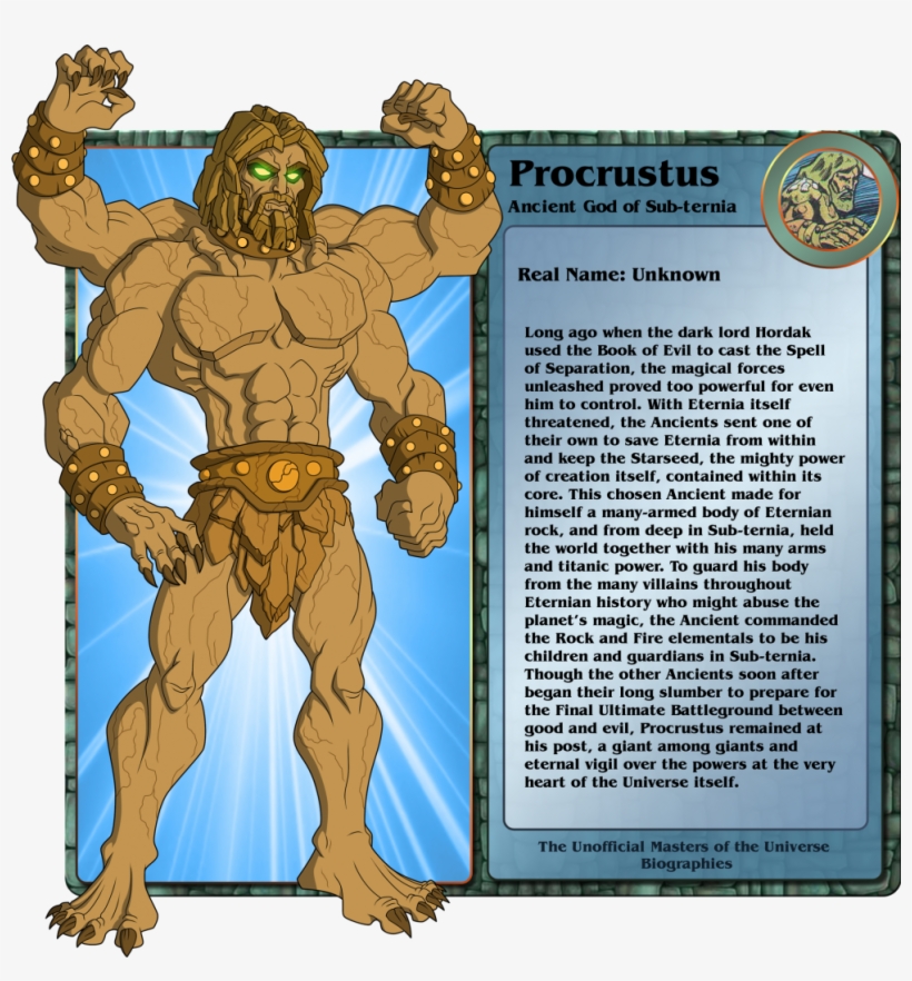 Masters Of The Universe Procrustus, transparent png #9552950