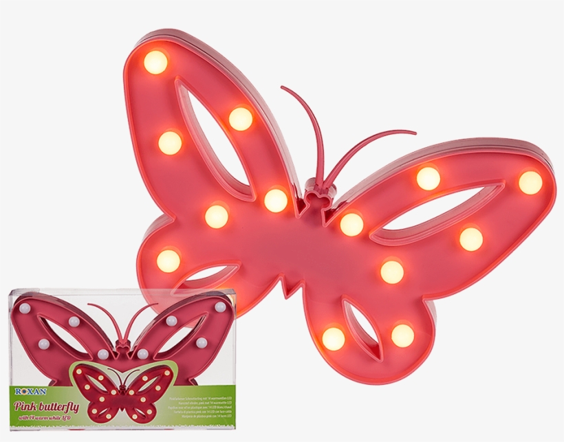Mariposa Con Luces, transparent png #9553243