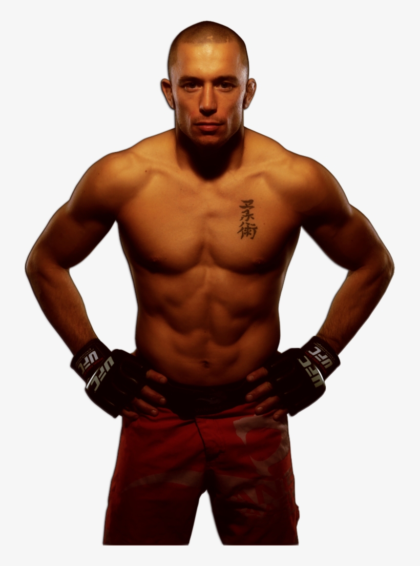 Pierre Photo Georgesstpierre-1 - George St Pierre, transparent png #9553331