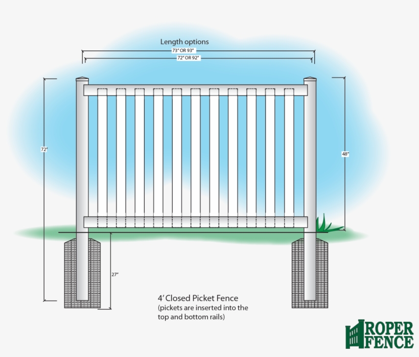 Picket Picket Picket Picket - Diagram, transparent png #9553841