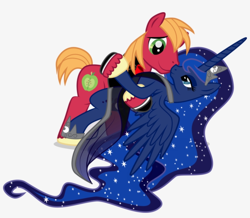 Vector By Benybing - Mlp Luna X Big Mac, transparent png #9554007