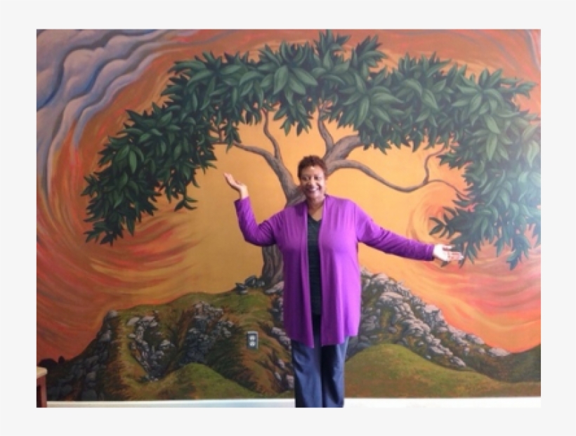 An Image Of Reverend Wilkins Standing In Front Of A - Painting, transparent png #9554196