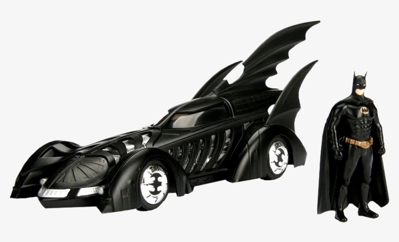 Batmobile Png - Jada Batman Forever Batmobile, transparent png #9554339