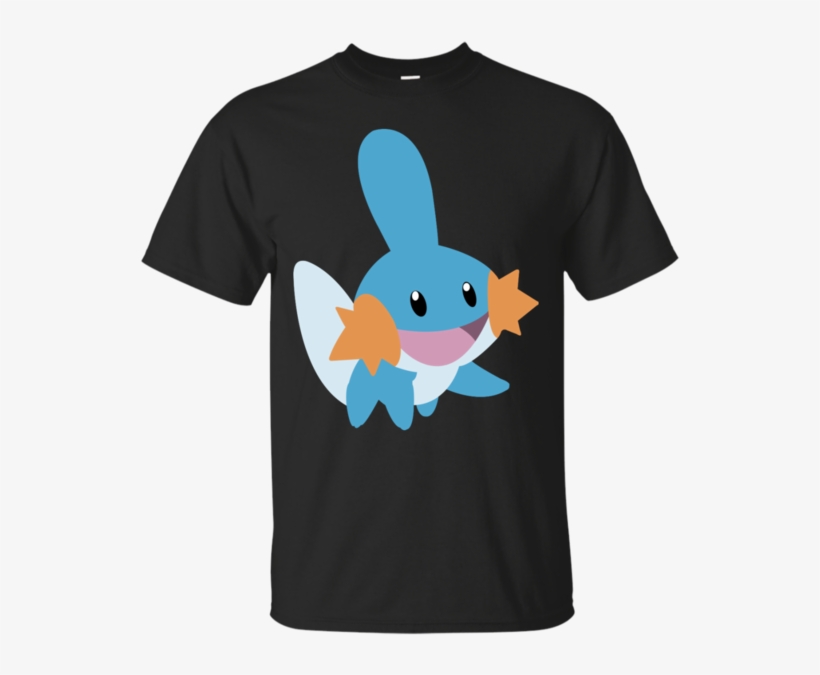 258 Mudkip Pokemon T Shirt & Hoodie - Shirt, transparent png #9554853