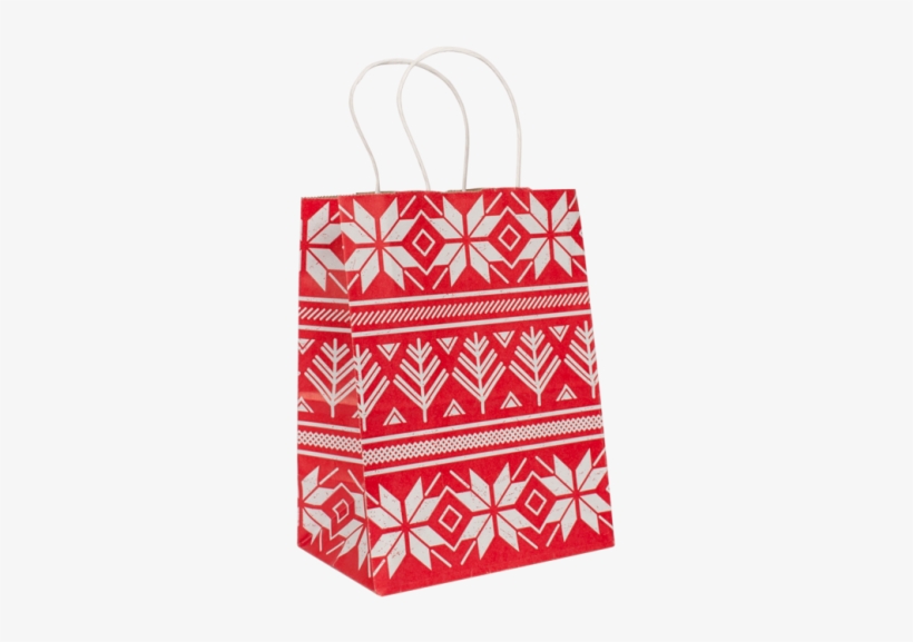 Alpine Sweater Medium Shopper - Christmas Shopping Bag, transparent png #9555239