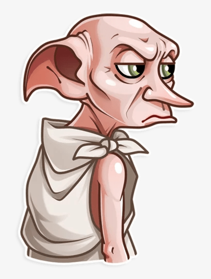 #harrypotter #dobby #sticker Harry Potter - Dobby Sticker, transparent png #9555987