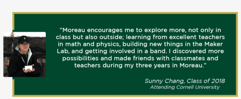 International Student At Moreau Catholic High School - Printing, transparent png #9556172