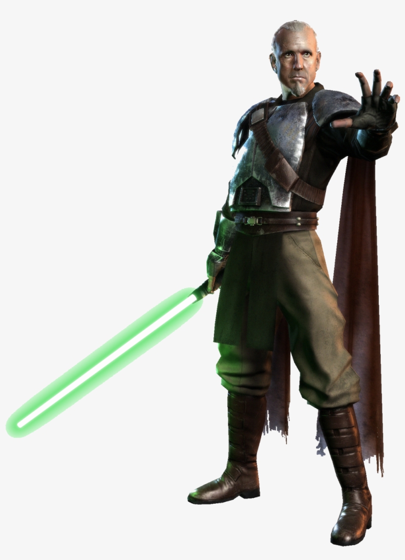 Image Result For Rahm Kota Star Wars Rpg, Star Wars - Jedi Using The Force, transparent png #9556600