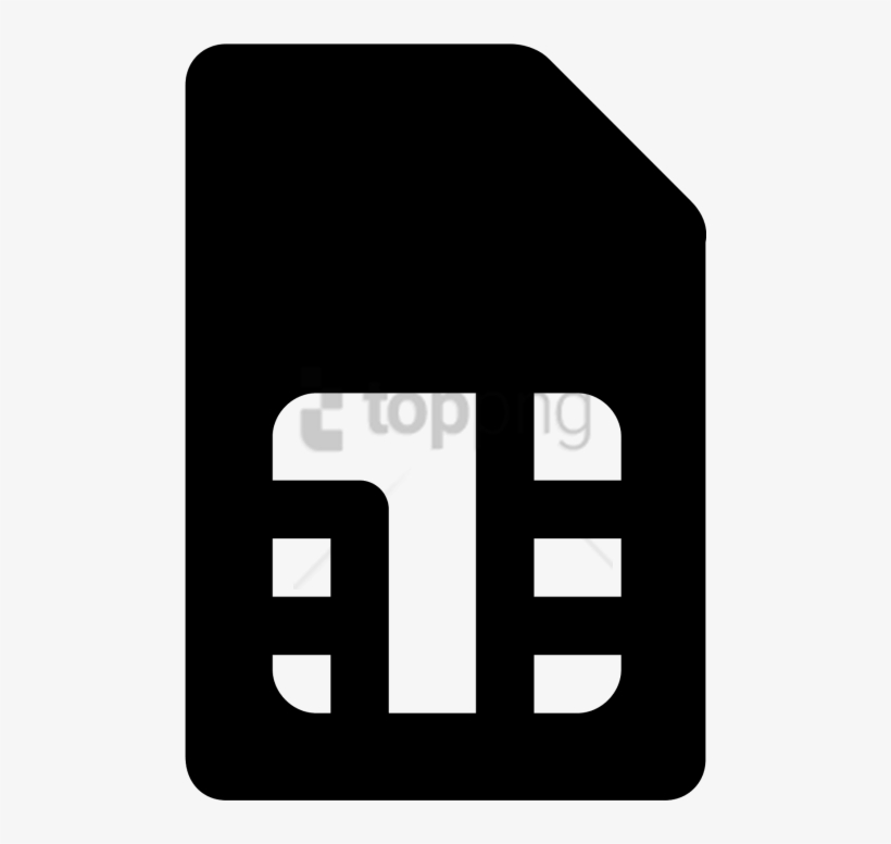 Free Png Sim Card Icon, transparent png #9556836