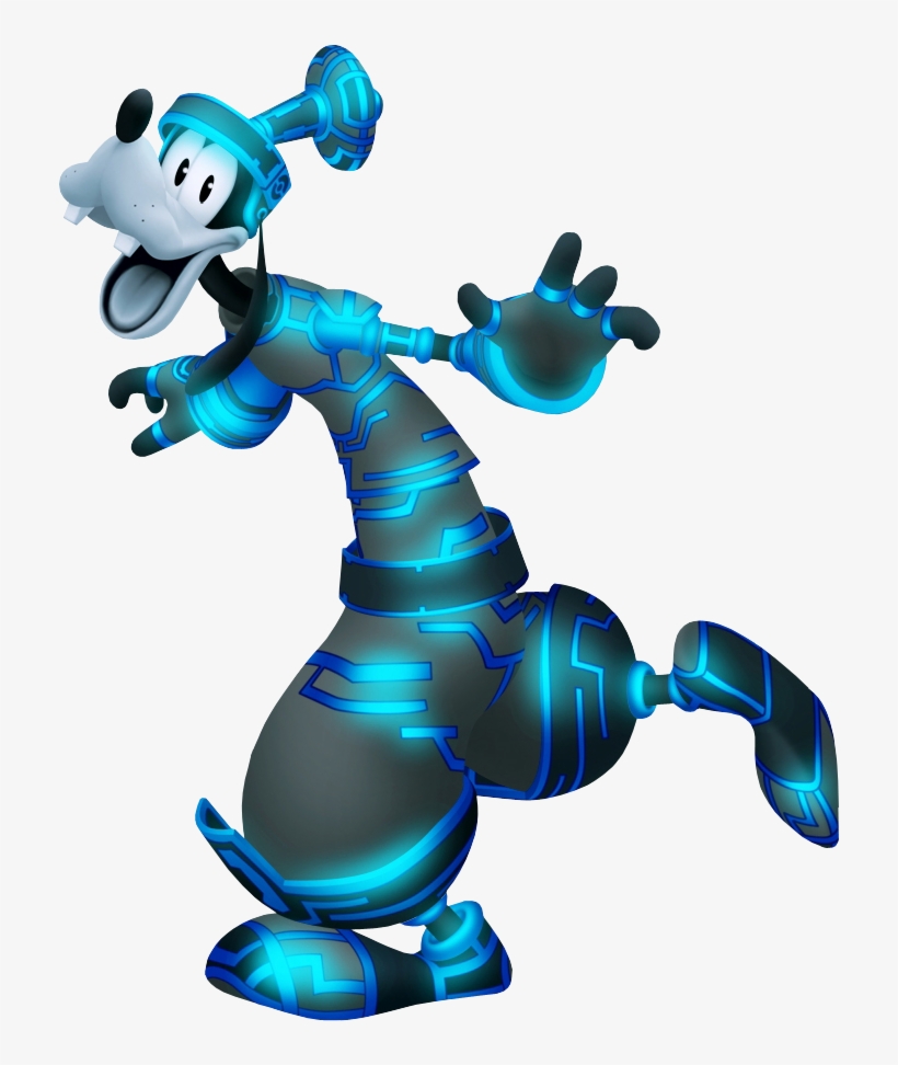 Tron Donald And Goofy Pic - Kingdom Hearts Tron Goofy, transparent png #9556869